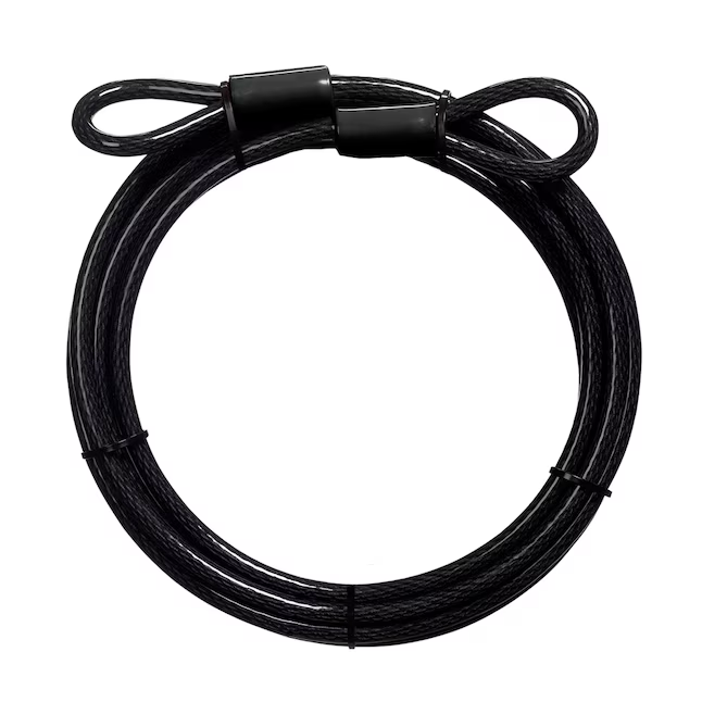 Master Lock (15 Ft) Looped End Cable, 180-in