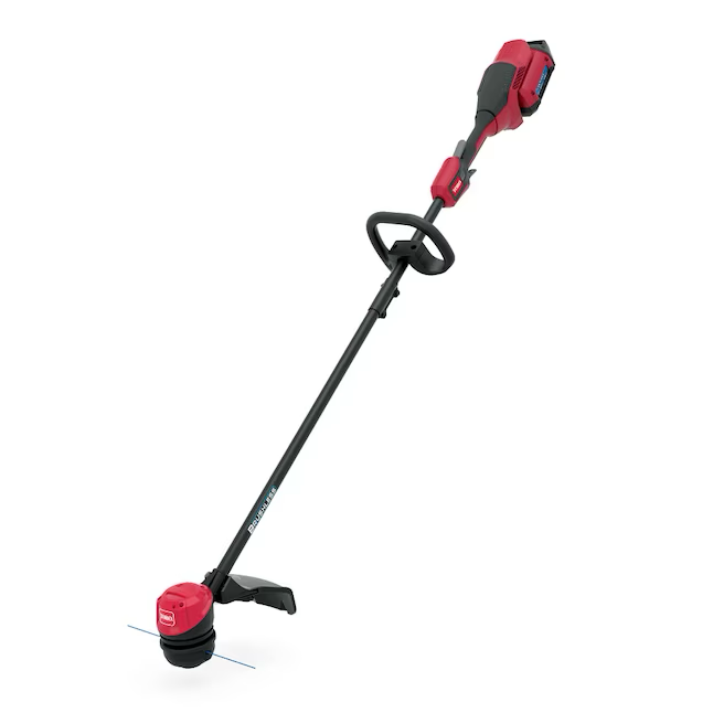 Toro Flex-Force Desbrozadora de hilo con batería de eje recto de 60 voltios máx., 15 pulgadas, 2 Ah (batería y cargador incluidos)