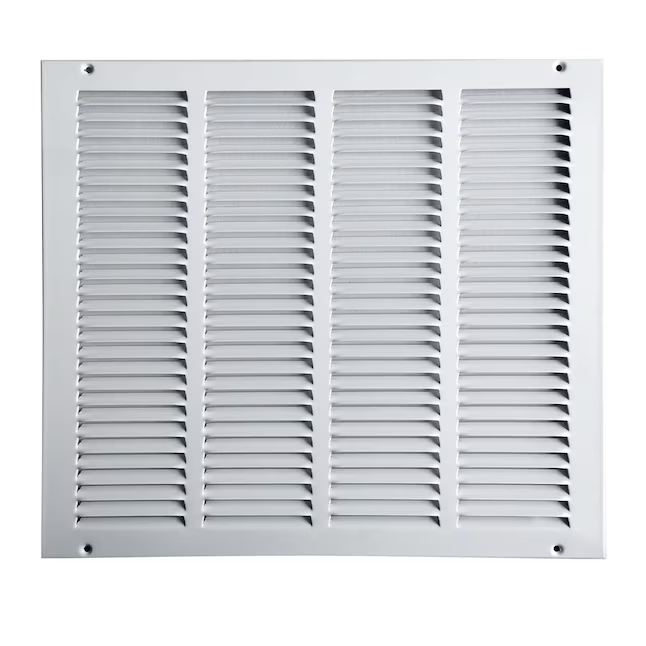 RELIABILT 16-in x 14-in Steel White Sidewall/Ceiling Grille