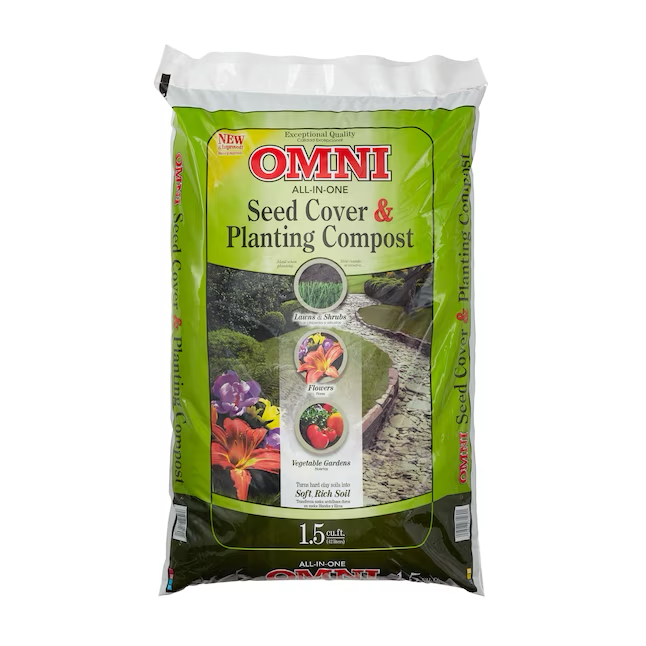 GRO-WELL Seed Cover 1.5-cu ft Organic Compost Provides Organic Nutrients