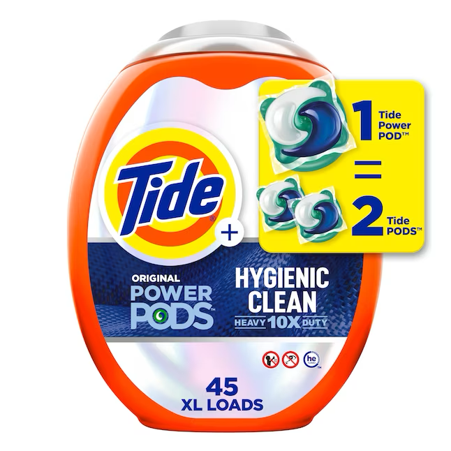 Tide Hygienic Clean Original HE Waschmittel (45 Stück) 