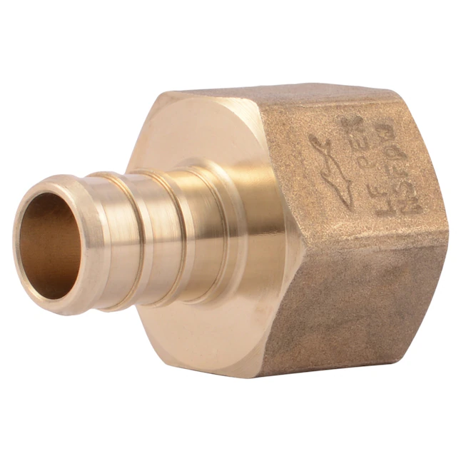 SharkBite 1/2-in PEX Crimp x 1/2-in FNPT Brass Female Adapter