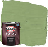 Glidden Total Exterior Paint & Primer Semi-Gloss, Luscious Lime