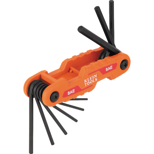 Klein Tools 17-key Standard (Sae) and Metric Combination Hex Key Set