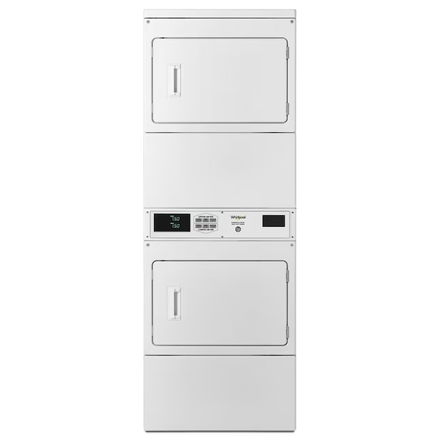 Whirlpool 7.4-cu ft Gas Commercial Dryer (White)