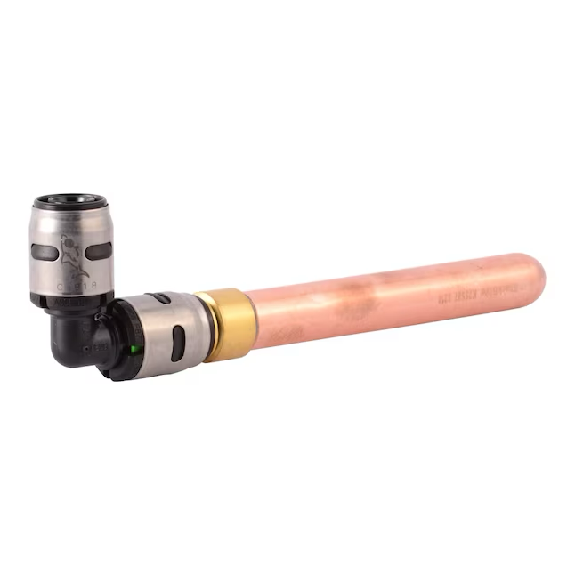 SharkBite EvoPEX 1/2-in Push-to-Connect 90-Degree Elbow x 6-in Length Copper Stub Out