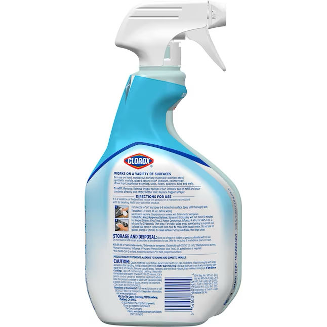 Clorox 32-fl oz Crisp Lemon Disinfectant Liquid All-Purpose Cleaner