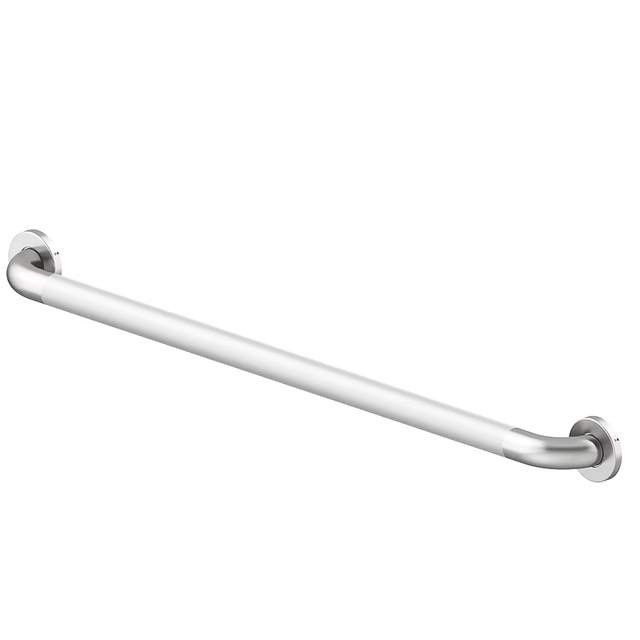 Project Source Concealed Peened 36-in Stainless Steel Wall Mount ADA Compliant Grab Bar (500-lb Weight Capacity)