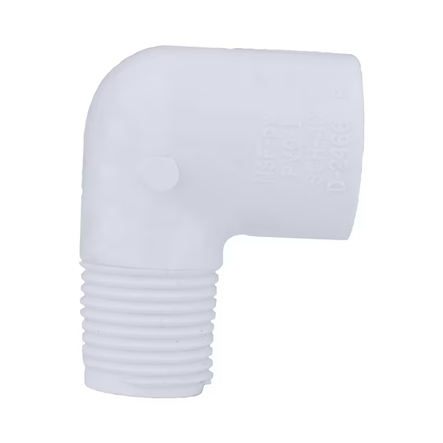 Charlotte Pipe 1-in 90-Degree Schedule 40 PVC Elbow