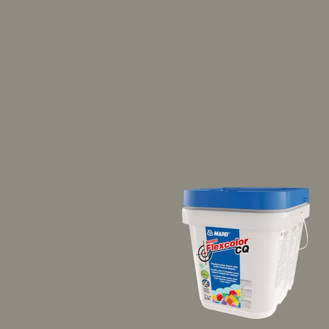 Lechada premezclada acrílica lijada Flexcolor CQ Pewter n.° 5002 de MAPEI (1 galón)