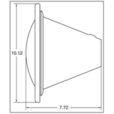 Pentair  Pool Light 500W 120V 50' Clear