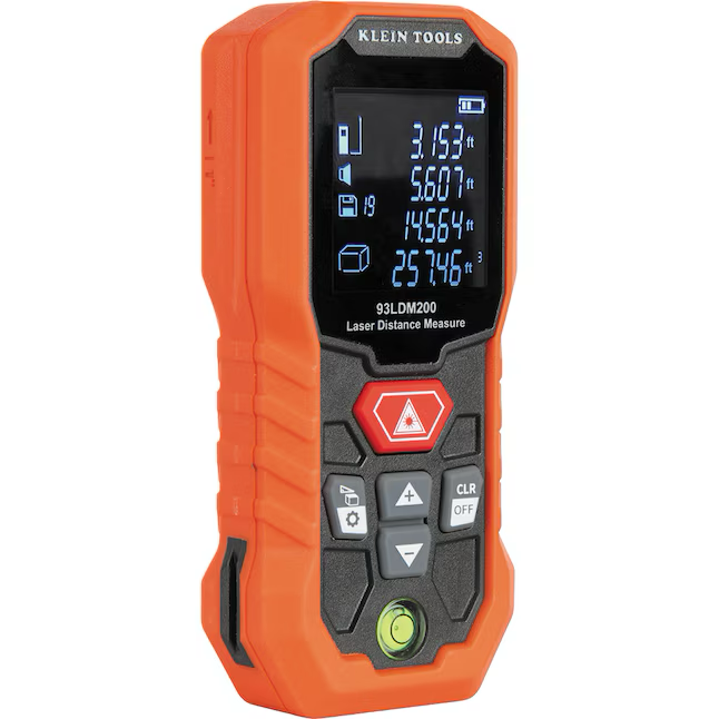 Klein Tools 200-ft Indoor/Outdoor Green Laser Distance Measurer