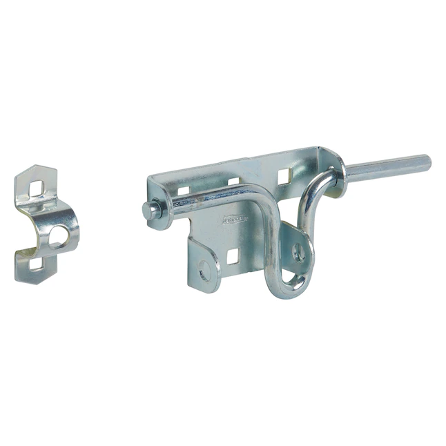 Pestillo de puerta de zinc de 7 pulgadas de National Hardware