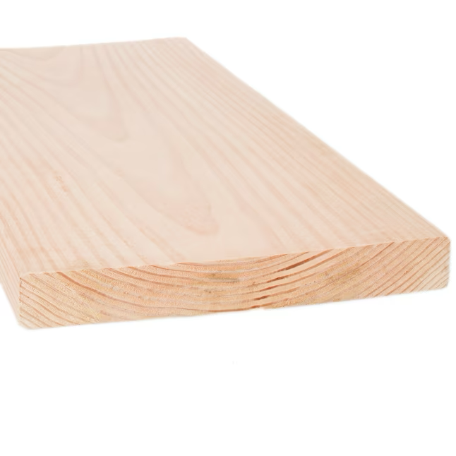 Madera secada en horno de abeto Douglas de 2 x 12 x 8 pies 