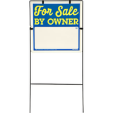 Cartel de venta/venta de plástico Hillman de 36 x 18 pulgadas