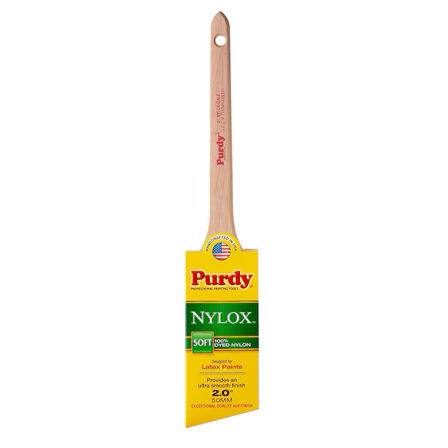 Purdy Nylox 2-in Reusable Nylon Angle Paint Brush (General Purpose Brush)