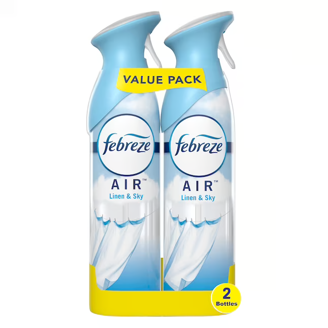 Febreze Air 8,8 oz Leinen- und Himmelsspender-Lufterfrischer (2er-Pack)