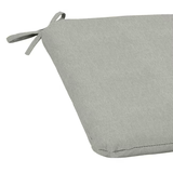 Origin 21 Cojín para silla de patio sólido gris de 18 x 19 pulgadas