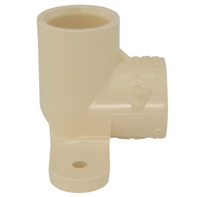 Codo abatible de CPVC de 90 grados de 1/2 pulgada Charlotte Pipe