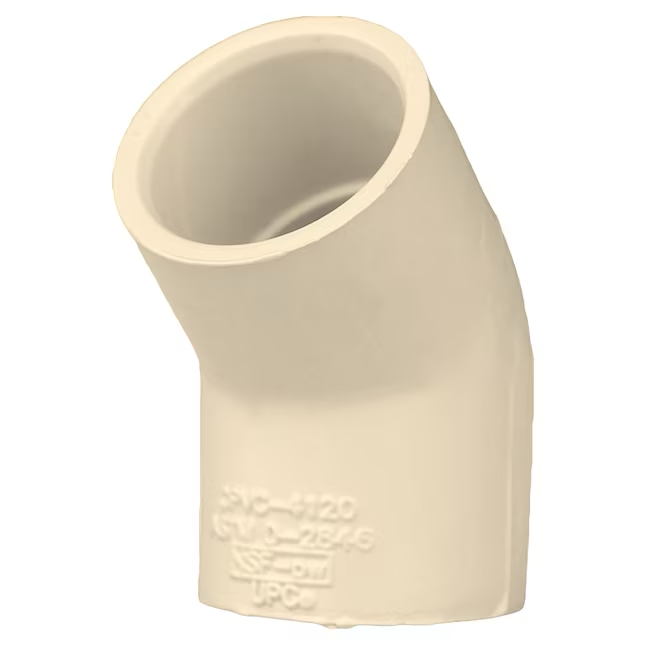 Charlotte Pipe 3/4-in CPVC 45-Degree Elbow