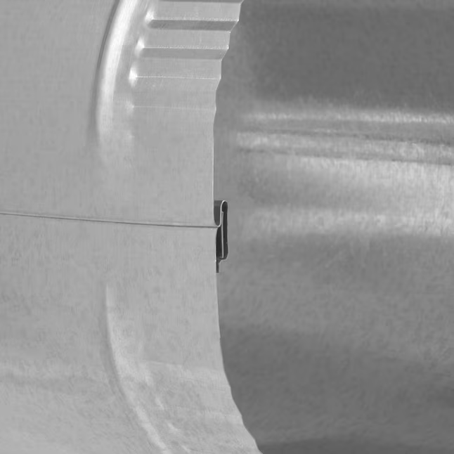 Tubería para conducto redonda de acero galvanizado IMPERIAL de 10 x 60 pulgadas
