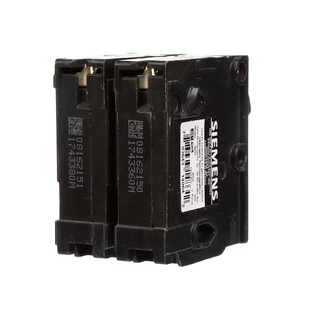 Siemens QP 50-amp 2-Pole Standard Trip Circuit Breaker