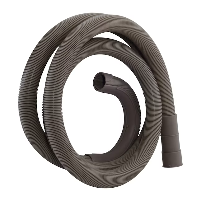 Eastman 8-ft 1-in Od Inlet x 1-in, 1-1/8-in, 1-1/4-in-in Outlet Polyethylene Washing Machine Drain Hose