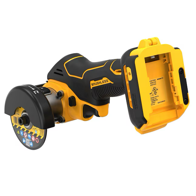 DEWALT XR Herramienta de corte inalámbrica sin escobillas con interruptor de gatillo máximo de 3 pulgadas y 20 voltios (solo herramienta)