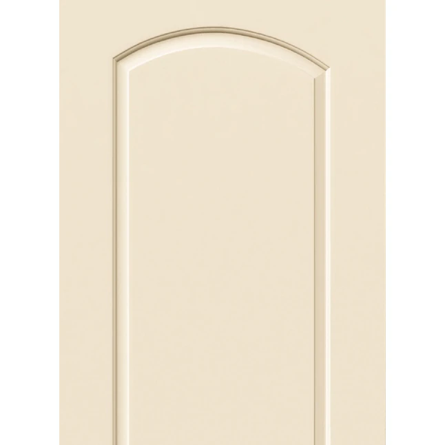 RELIABILT Continental 36-in x 80-in White 2-panel Round Top Hollow Core Molded Composite Slab Door