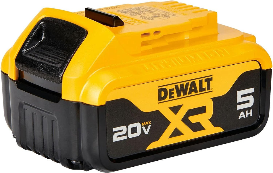 DeWalt 20V MAX XR Battery, Lithium Ion, 5.0Ah