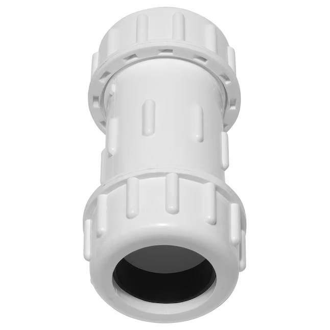 Homewerks Worldwide 1-1/2-in Schedule 40 PVC Compression Coupling