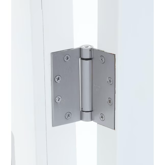 Bisagra para puerta exterior de cilindro cromado de 4-1/2 in de alto de National Hardware