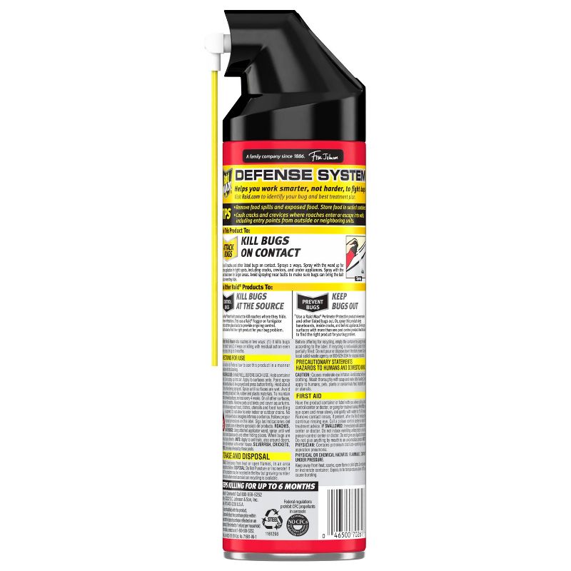 Raid Max Ant and Roach Pesticide - 14.5oz