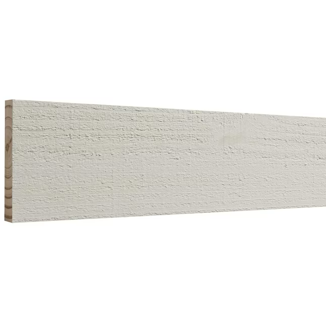 RELIABILT Tablón de pared de pino blanco de 3,5 pulgadas x 8 pies (1 paquete, cubre 2,33 pies cuadrados)