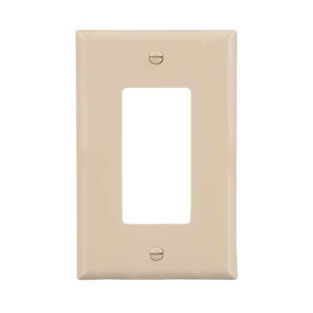 Eaton Placa de pared decorativa para interiores de policarbonato color marfil, tamaño mediano, 1 unidad