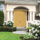 Glidden Total Exterior Paint & Primer Semi-Gloss, Butterscotch Bliss