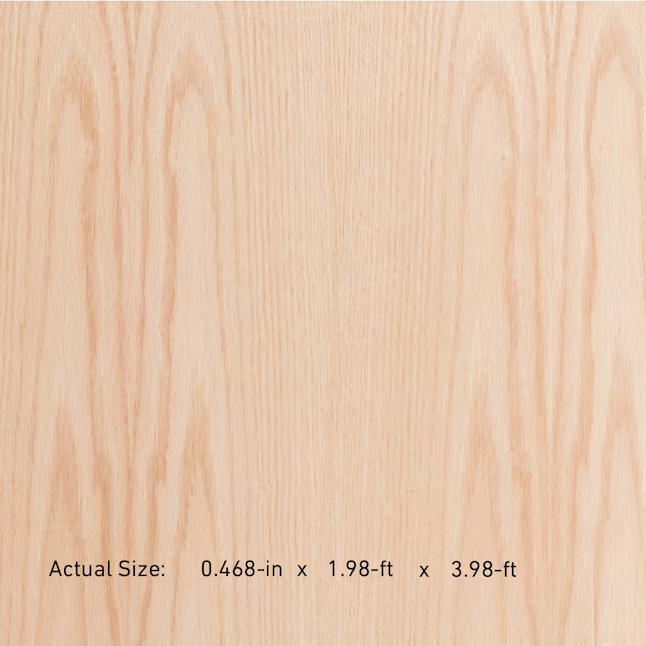 1/2-in x 2-ft x 4-ft Oak Sanded Plywood