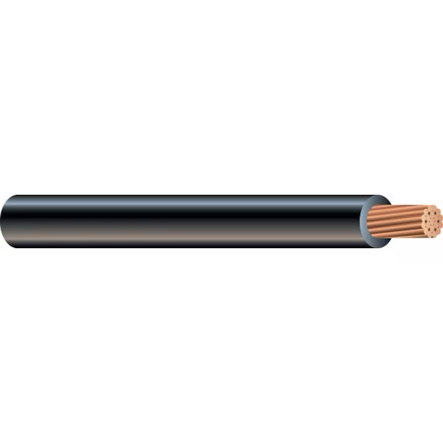 Cable primario Gpt negro trenzado 16 AWG de 25 pies Southwire