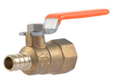 SharkBite 1/2 in. x 1/2 in. FNPT Brass Crimp Female Ball Valve