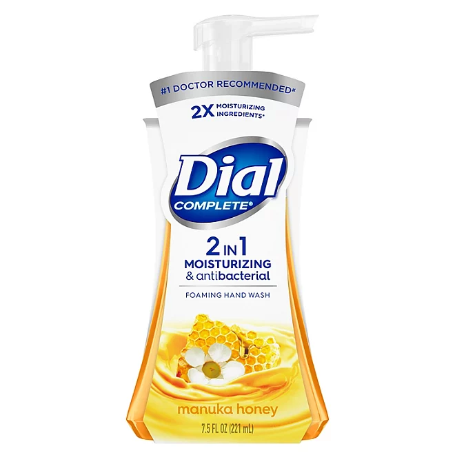 Dial Complete Foaming Hand Wash, Variety Pack, (7.5 oz., 4-Pack)