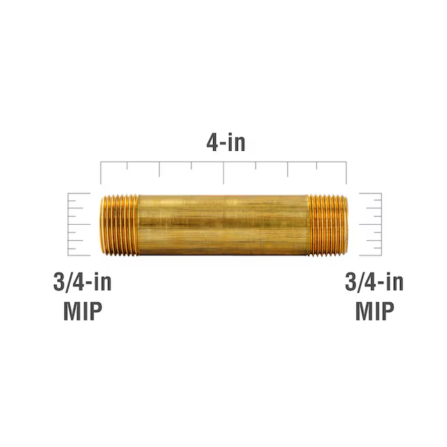 Proline Series 3/4-in x 3/4-in Threaded Male Adapter Nipple Fitting