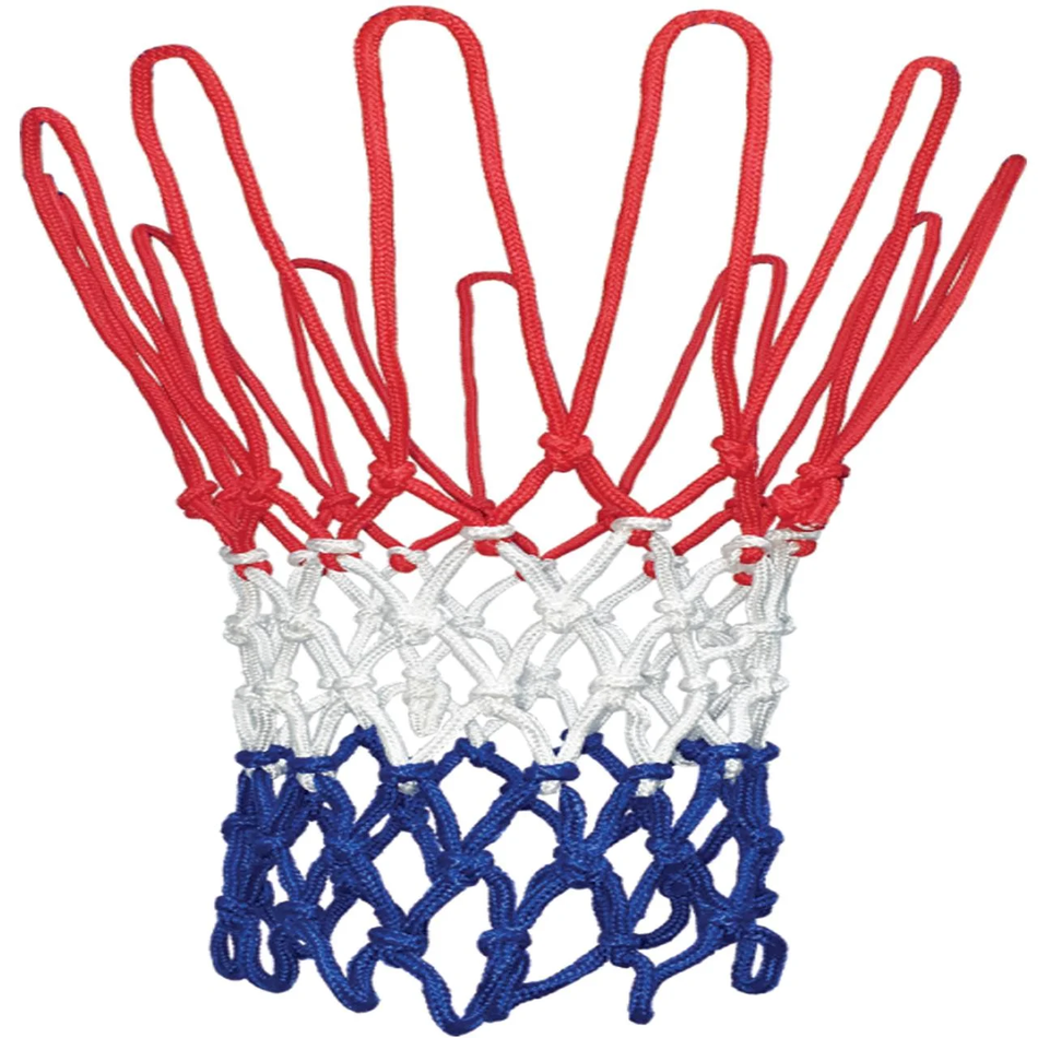 Athletic Works Regulation Size Heavy Duty Basketball Net, Red White Blue, Polyester