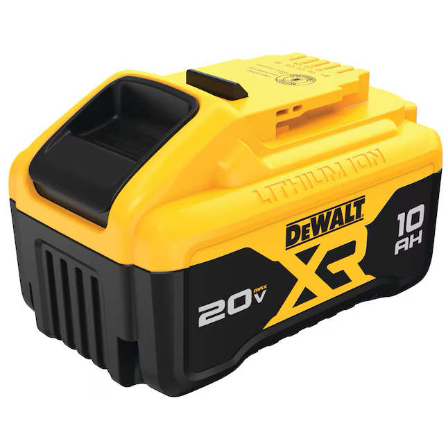 Batería de litio DEWALT XR de 20 V (10 Ah)