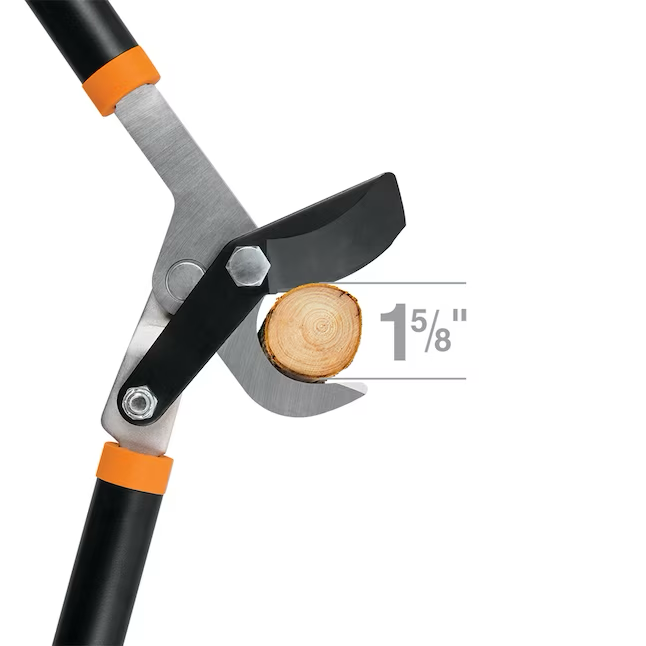 Fiskars Power-Lever 21.25-in Steel Compound Bypass Lopper