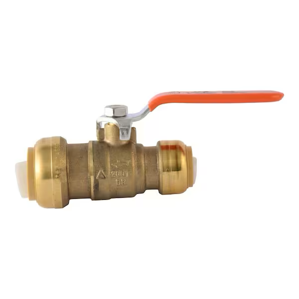 SharkBite 1 in. x 3/4 in. Push-to-Connect Reducing Brass Ball Valve