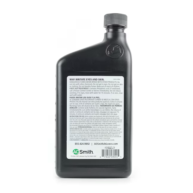 A.O. Smith Water Softener Cleaner Formula