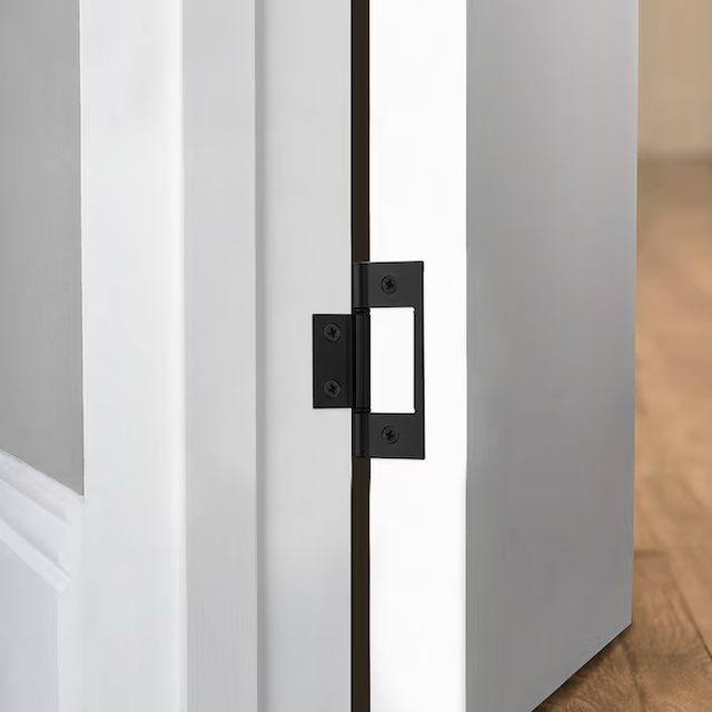 Bisagra para puerta plegable sin embutir de bronce frotado con aceite de 3 pulgadas RELIABILT (paquete de 2)