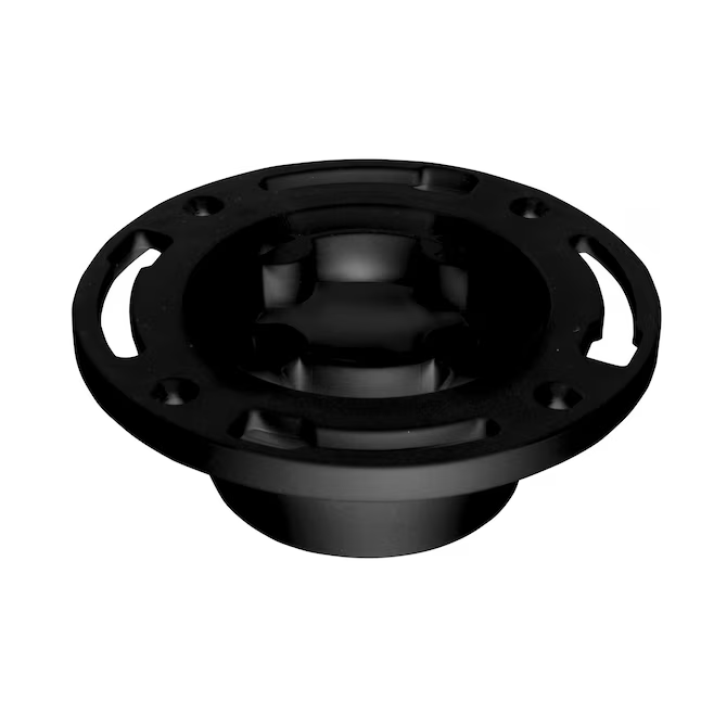 Oatey Fast Set 3.968-in Black Abs Toilet Flange