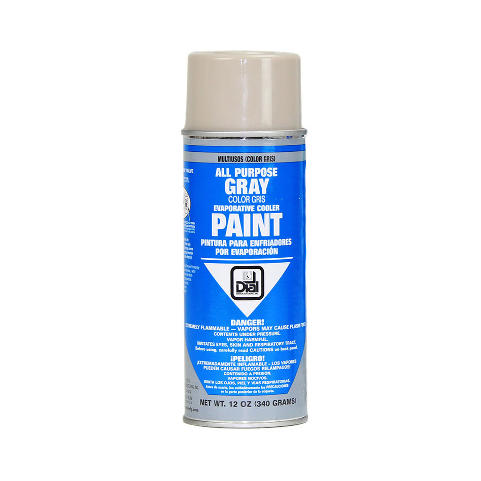 Dial Gray Aerosol Exterior Cooler Paint (12oz)