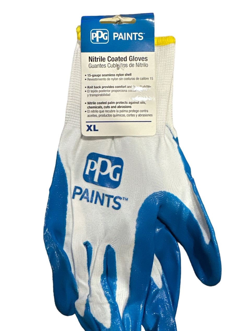 Guantes recubiertos de nitrilo PPG® - Grandes/XL